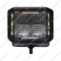 Preview: LED Arbeitsscheinwerfer Cube Side Shooter mit Warnlicht | 8400 lm, 70 W