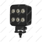 Preview: LED Arbeitsscheinwerfer quadratisch BLACKline | 4500 lm, 45 W