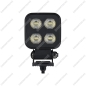 Preview: LED Arbeitsscheinwerfer quadratisch BLACKline | 2260 lm, 20 W