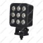 Preview: LED Arbeitsscheinwerfer quadratisch BLACKline | 5750 lm, 55 W
