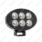 Preview: LED Arbeitsscheinwerfer oval BLACKline | 3500 lm, 36 W