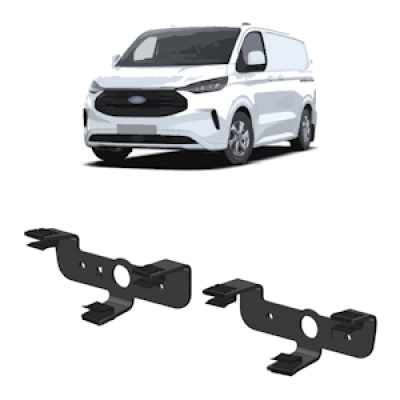 Frontblitzer Montagehalter für Ford Transit Custom V710, Set | für Blitzmodule L54