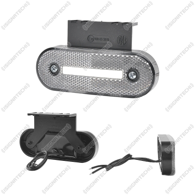 Preview: LED Positionsleuchte mit Reflektor weiß | WAS W174 1221 ADR