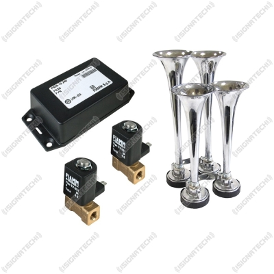 Preview: Fiamm PS20 Ventilsystem Set mit Tremolo 4er Horn