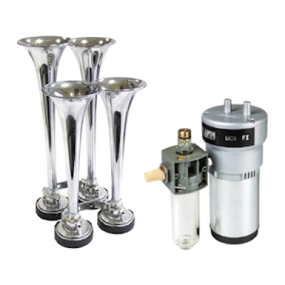 Fiamm MC4 Kompressoranlage Set mit Tremolo 4er Horn