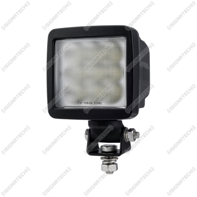 Preview: LED Arbeitsscheinwerfer quadratisch, schwenkbar | 7600 lm, 76 W