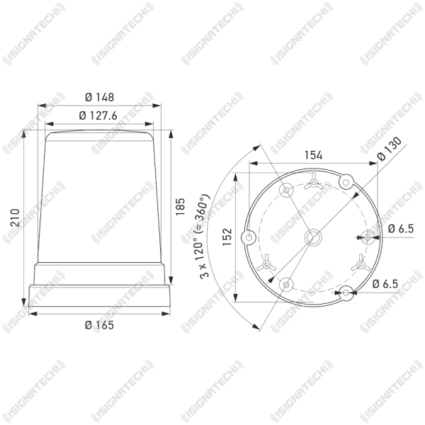 Hella VF700 LED Rundumleuchte