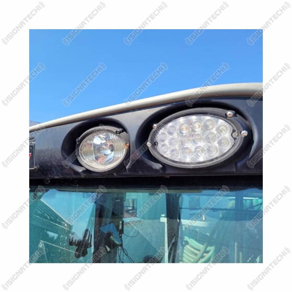 Combo LED Einbau-Arbeitsscheinwerfer | Ersatz für Hella Oval 100 | 3220 lm, 24 W