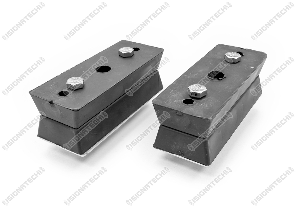 Montagefüße Gummi U2 (20+40 mm) für Warnbalken NOVA